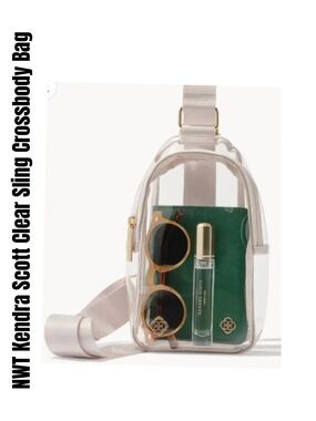 Kendra Scott Clear Sling Crossbody Bag